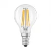 OSRAM CLP40 DIM 3.4W 827 FIL CL E14 P LED stmievateľná kvapková žiarovka číra 2700K
