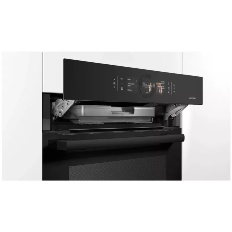 Bosch CSG856RC7 vstavaná kompaktná rúra s funkciou pary, 47L, Touch Control, Home Connect