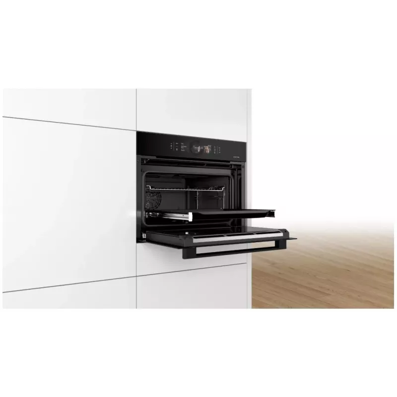 Bosch CSG856RC7 vstavaná kompaktná rúra s funkciou pary, 47L, Touch Control, Home Connect