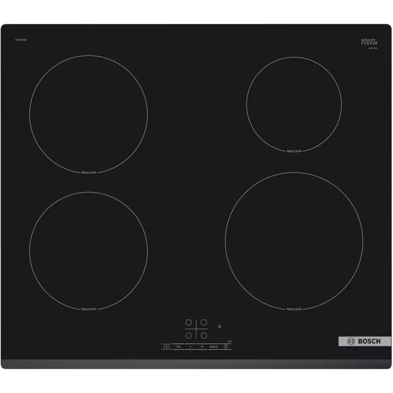 Bosch PUE63RBB5E indukčná varná doska 4 zóny TouchSelect čierna