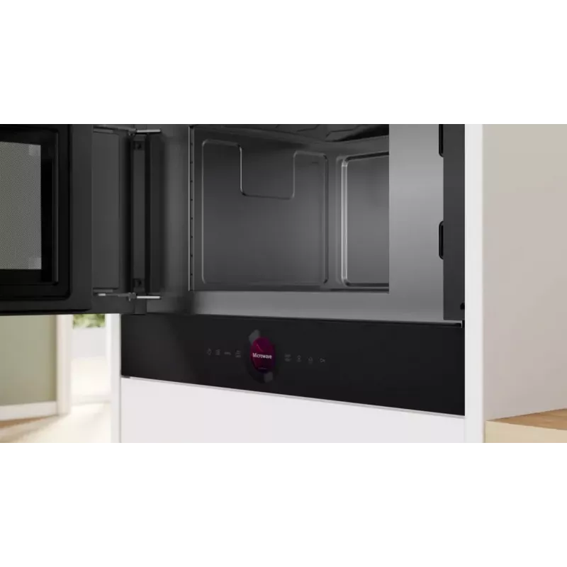 Bosch BFL9221B1 vstavaná mikrovlnná rúra 20L 800W čierna