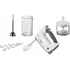 Bosch MFQ37480 ErgoMixx ručný mixér, 750 W, biela/sivá