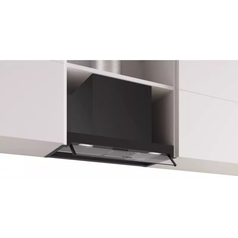 Bosch DBB65CC60 nástenný digestor, 60 cm, ušľachtilá oceľ, TouchControl, LED, 700 m³/h intenzívny stupeň, EcoSilence Drive