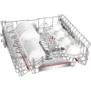 BOSCH SMI6ECS12E Séria 6 čiastočne integrovaná umývačka riadu (brúsená ušľachtilá oceľ, 60 cm, Home Connect)
