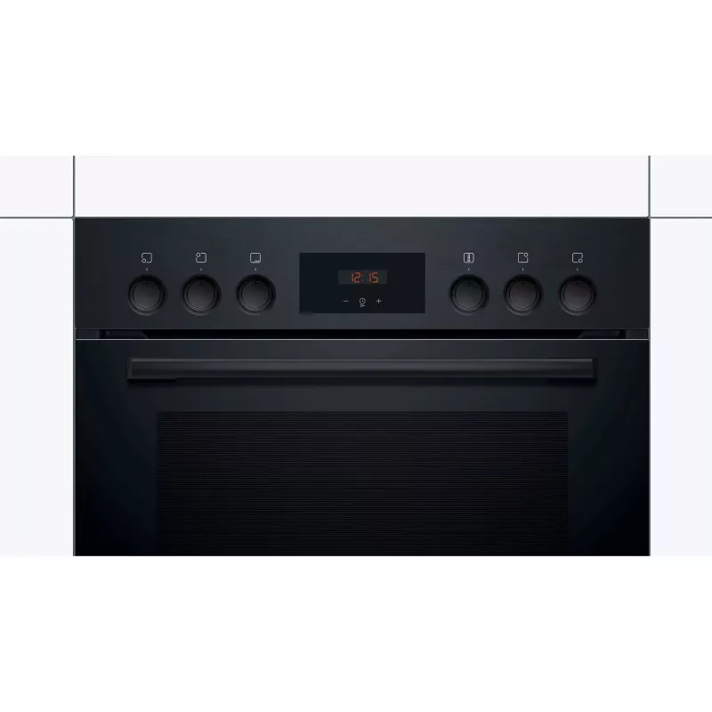 Bosch HND211LB2 čierna sada vstavanej rúry a indukčnej varnej dosky (HEF113BB0 + NKN645GA2E)
