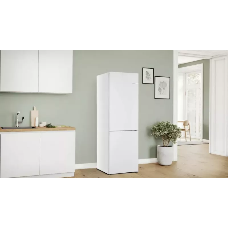 Bosch KGN362WCF voľne stojaca chladnička s mrazničkou, biela, 308L, NoFrost, VitaFresh