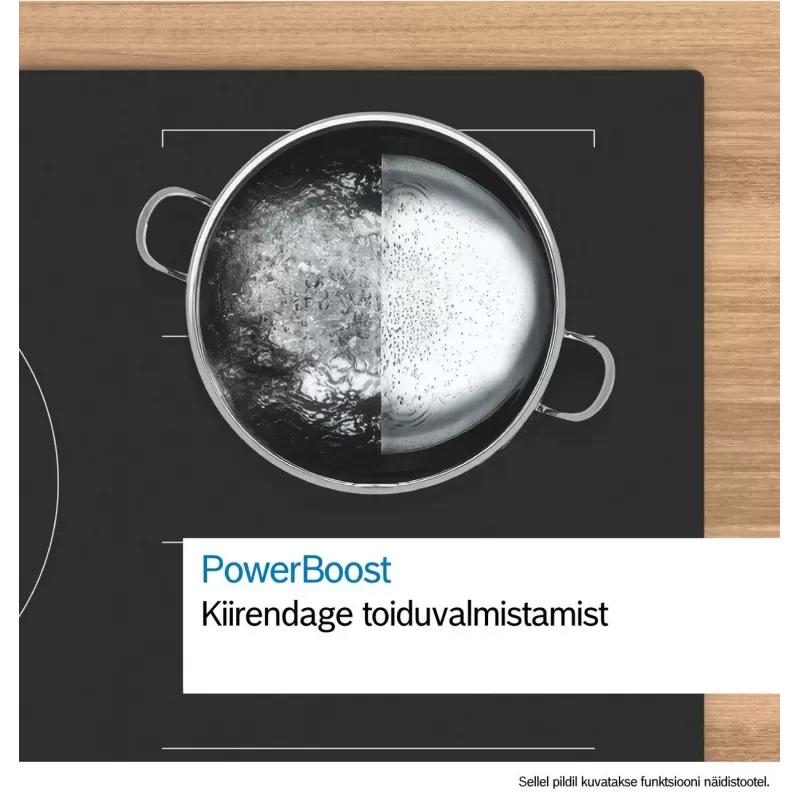 Bosch PIE61ABB5E indukčná varná doska 4 zóny TouchSelect čierna