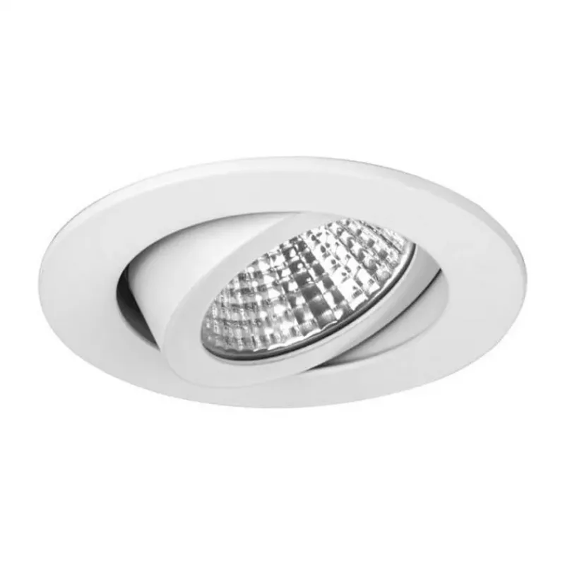 Brumberg 12353073 DAMITA okrúhle LED nástenné/stropné svietidlo 6W 3000K biela IP65 otočné