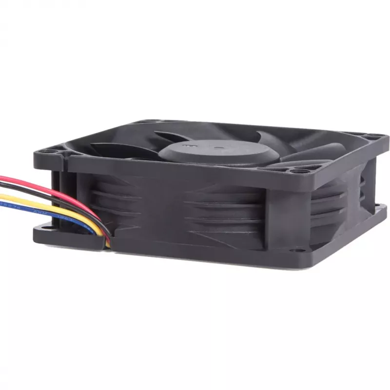 Alphacool ES 80mm ventilátor 800-6000 RPM 80x80x25mm (čierny, dvojité guľôčkové ložisko, PWM, 80 mm)