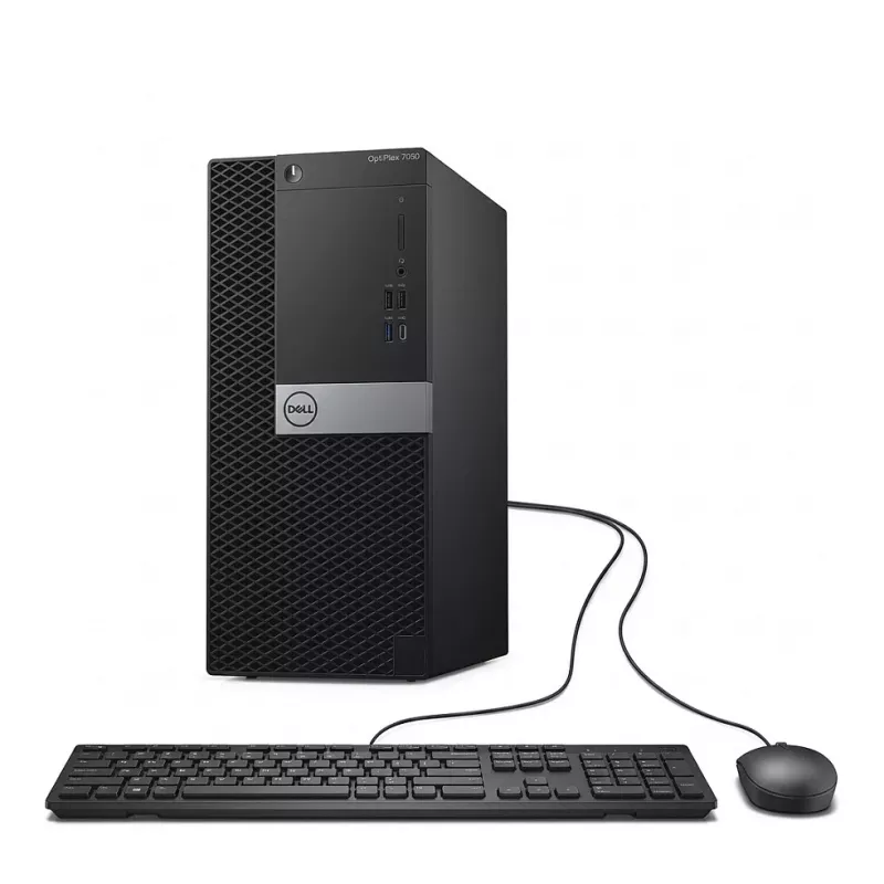 Dell OptiPlex 7070 MT stolový počítač, Intel Core i5-9500, 16GB RAM, 512GB SSD + 2TB HDD, Windows 11 Pro, čierny