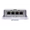 Ubiquiti NanoSwitch N-SW - neřízený outdoorový gigabitový PoE switch - 4 porty