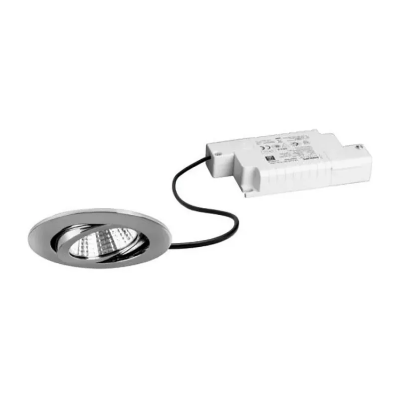 BRUMBERG 39363023 LED vstavané svietidlo sada BB03 okrúhle chróm 830 Phase 6W 230V otočné