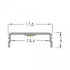 Brumberg 53380262 AB profil QUALITYFLEX hliník profil 2000mm