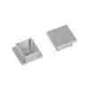 Brumberg 53039260 sada koncoviek pre QUALITYFLEX LED profily, strieborná, plast