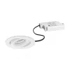 Brumberg 39378173 sada LED reflektorov BB34 Round White 830 Phase 7W 230V Swiveling