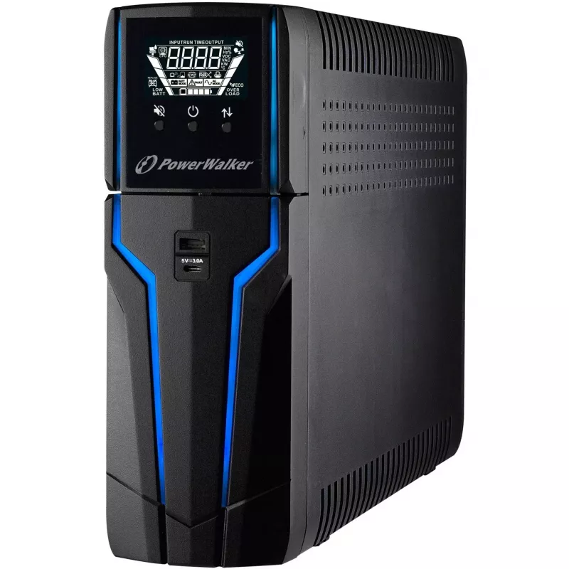 BLUEWALKER PowerWalker VI 1000 GXB FR UPS, 1000VA/600W, Line-Interactive, 4x francúzska zásuvka, USB, AVR