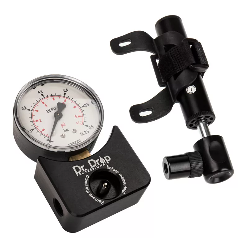 Aqua Computer Dr. Drop Professional tester netesnosti vodného chladenia so vzduchovou pumpou