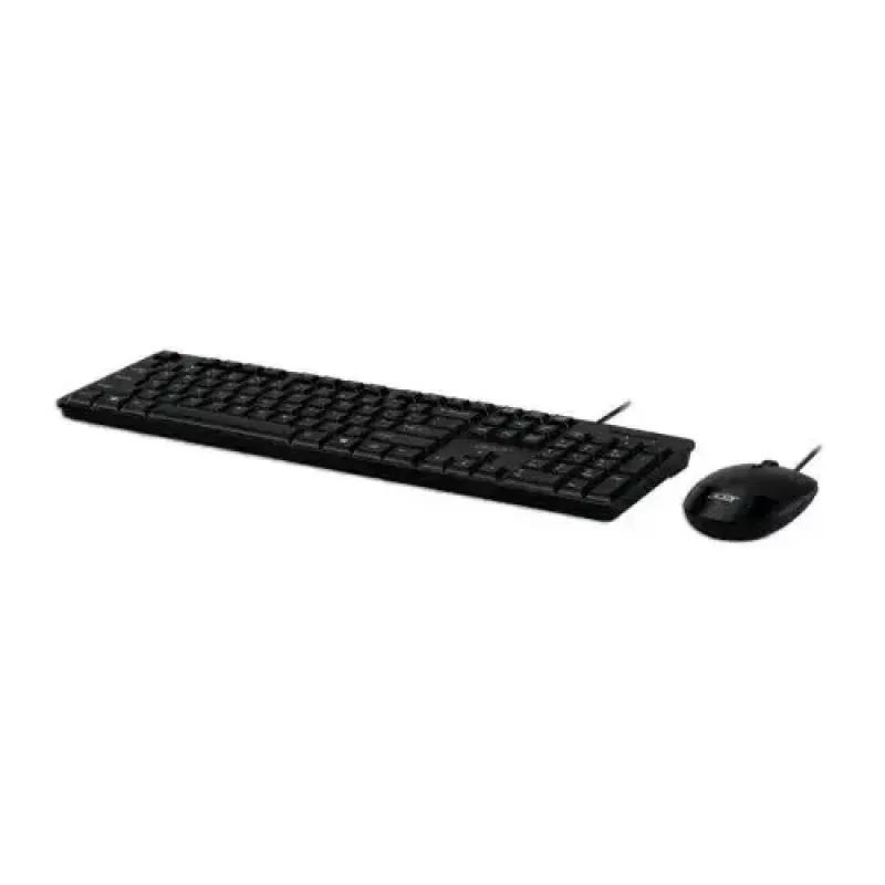Acer AAK400 káblová sada klávesnice a myši - US rozloženie - čierna - Retail Pack