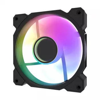 Darkflash DR08 3-in-1 chladiaci ventilátor (čierny)