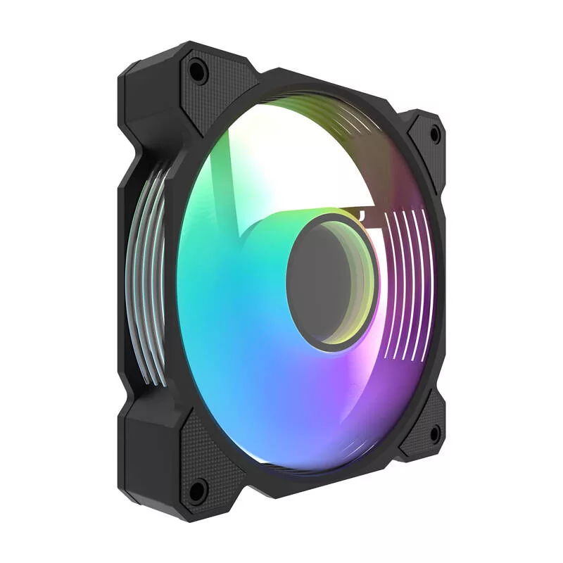 Darkflash DR08 3-in-1 chladiaci ventilátor (čierny)