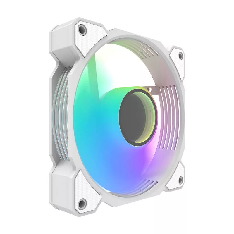 Darkflash DR08 3-in-1 chladiaci ventilátor (biely)