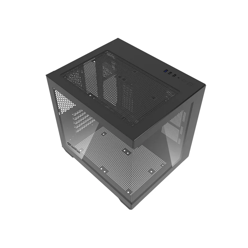 Darkflash C275P Mid-Tower počítačová skriňa (čierna) - bez ventilátorov