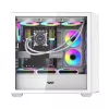 DarkFlash DS900WD Mid-Tower počítačová skriňa biela