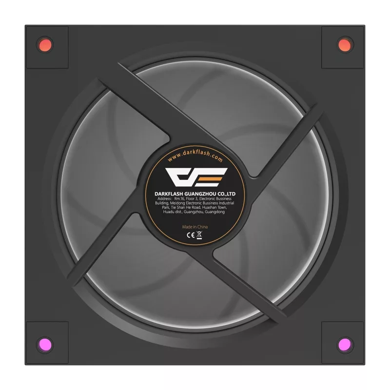 DarkFlash DM20 LINE skriňový ventilátor (čierny)