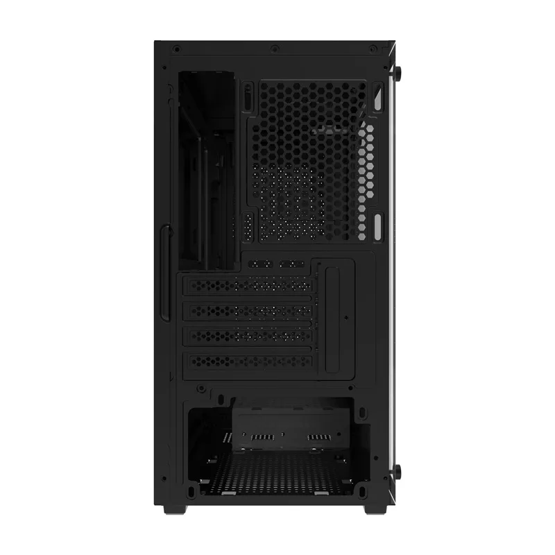 Darkflash M305 Mid-Tower počítačová skriňa (čierna) - bez ventilátorov