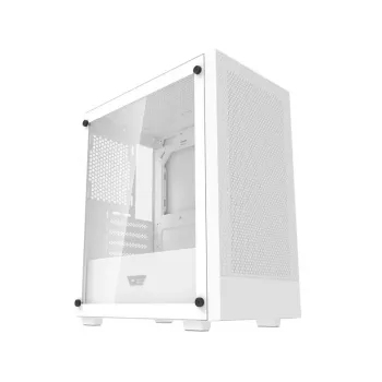 Darkflash M305 Mini Tower počítačová skriňa biela (bez ventilátorov)
