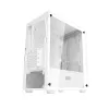 Darkflash M305 Mini Tower počítačová skriňa biela (bez ventilátorov)