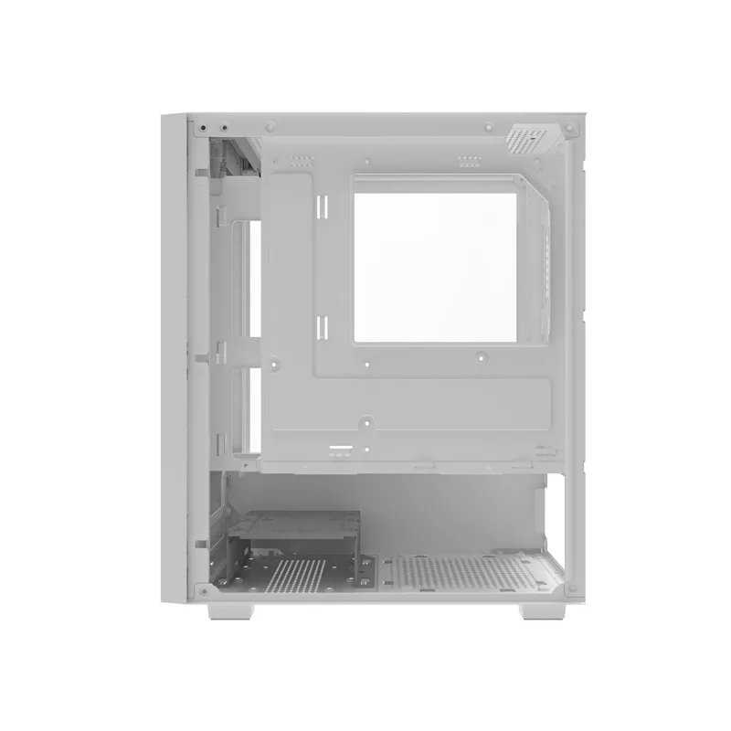 Darkflash M305 Mini Tower počítačová skriňa biela (bez ventilátorov)