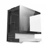 Darkflash F1 Mid Tower počítačová skriňa biela + 6 ARGB ventilátorov