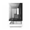 Darkflash F1 Mid Tower počítačová skriňa biela + 6 ARGB ventilátorov