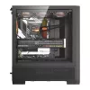 DarkFlash AIRNOVA Mid-Tower počítačová skriňa čierna + 3 x 120mm ARGB ventilátory