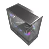 DarkFlash DS950 počítačová skriňa ATX, panoramatický výhľad 270°, USB-C 3.2 Gen 2, 6 ventilátorov, čierna