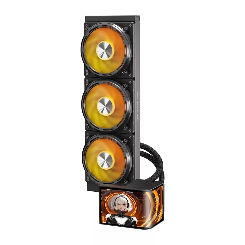 DarkFlash UV360 chladič CPU, čierny