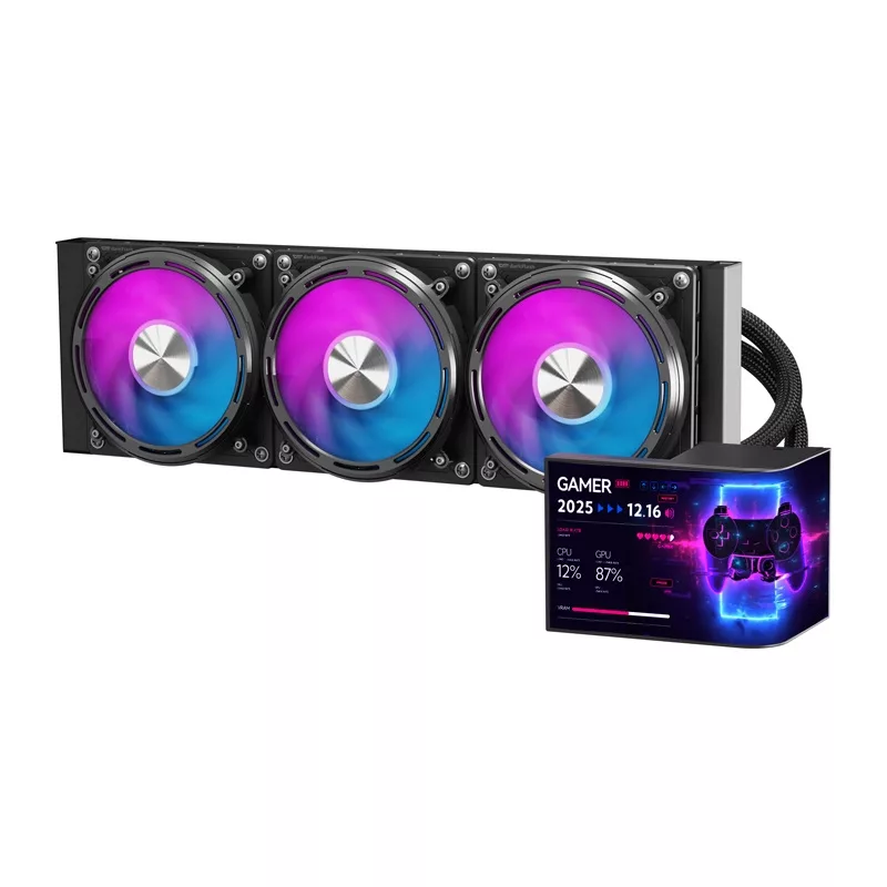 DarkFlash UV360 chladič CPU, čierny