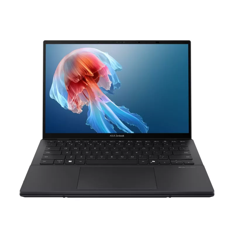 ASUS Zenbook Duo UX8406CA-QL358X 14 inch OLED dotykový displej notebook, Intel Core Ultra 7 255H, 16GB LPDDR5X, 1TB SSD, Intel Arc Graphics, Windows 11 Pro, Inkwell Gray