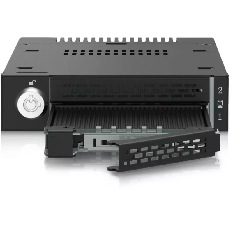 ICY DOCK ToughArmor MB833MK-B V2 M.2 PCIe NVMe SSD mobilný rám celokovový
