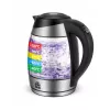 ForMe FKG-458 bezdrôtová rýchlovarná kanvica 1,8 L nerez / čierna