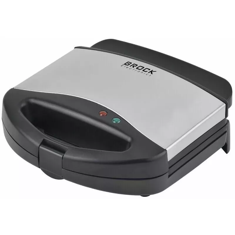 Brock SPM 3006 S sendvičovač, 750W, čierny/nehrdzavejúca oceľ