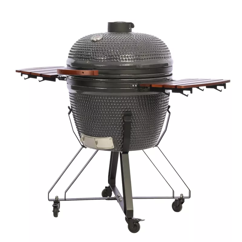 TunaBone Kamado Classic 26 palcov gril veľkosť XL tmavosivá