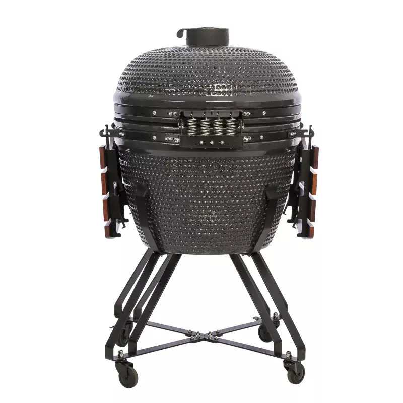 TunaBone Kamado Classic 26 palcov gril veľkosť XL tmavosivá