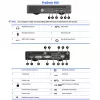HP Renewed ProDesk 400 G2 DM mini stolový počítač, Intel Core i3-6100T, 8GB RAM, 128GB SSD, Windows 11 Home, Grade B