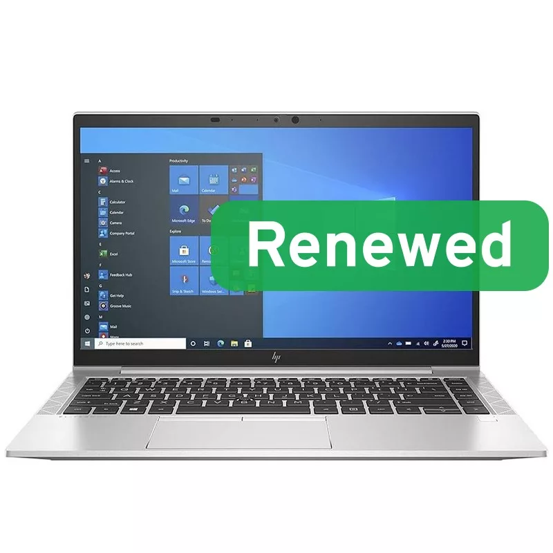 HP Renewed Grade B EliteBook 840 G8 14 palcový laptop - Intel Core i5-1135G7, 16 GB RAM, 256 GB SSD, Intel Iris Xe Graphics, Windows 11 Pro, severská klávesnica