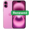 Apple Renewed Grade B iPhone 16 Plus 128 GB ružový 6.7 palca 5G