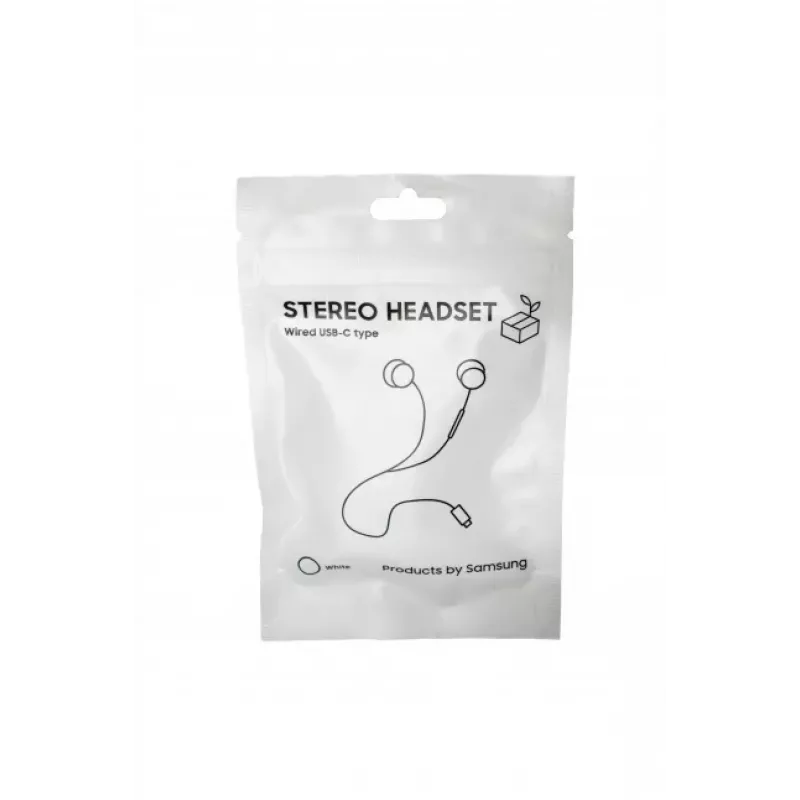 Samsung AKG Earphones in Bag, biela