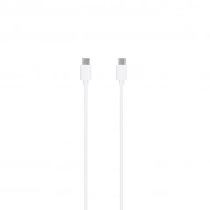 SEEK TOTI Type-C na Type-C 1m PVC dátový kábel 3A biela