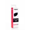 SEEK TOTI 20W Type-C + USB A nástenná rýchlonabíjačka, čierna